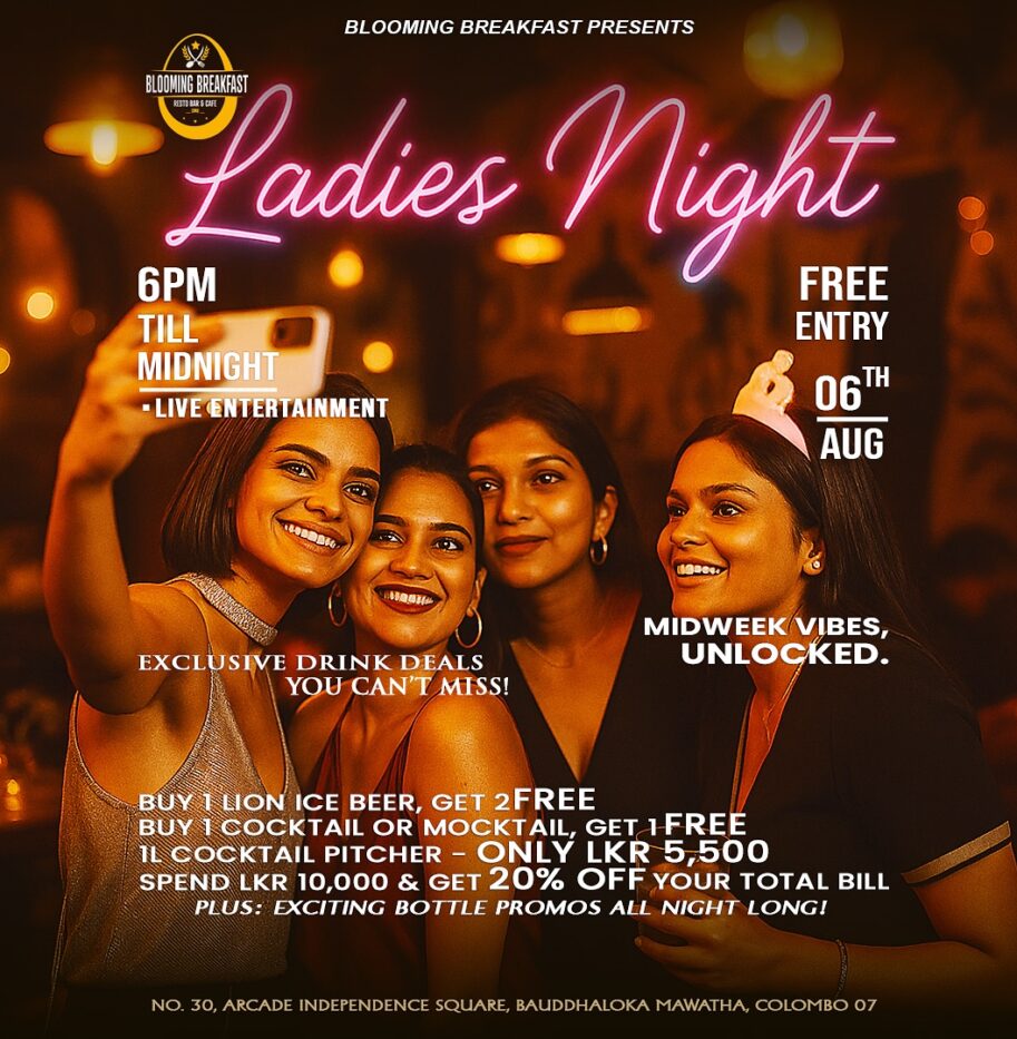 Ladies Night Vibes at Blooming - Aug 6th 💃Midweek just got a serious upgrade Round up the squad
