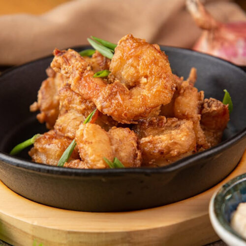 🍤 Shrimps & Lime – A Refreshing Delight! 🍋Crispy fried shrimps marinated in our special homema